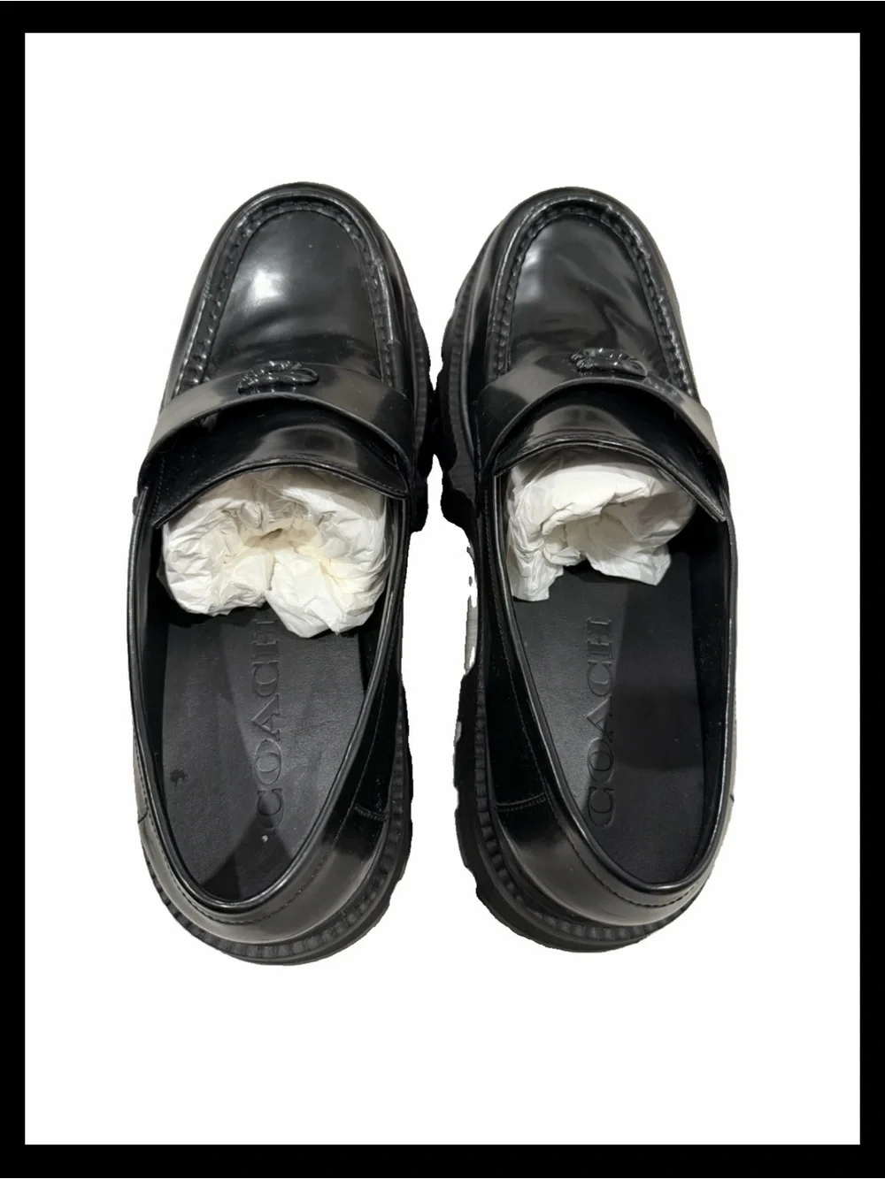 Coach Mens Platform Loafer size 13